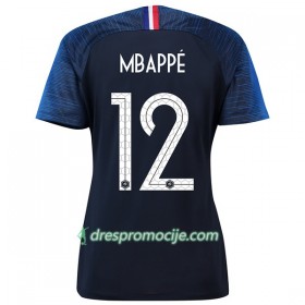 Francuska Dres Mbappe 12 Ženska Domaći Svjetsko prvenstvo 2018